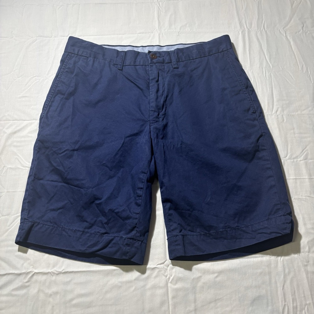 Polo Ralph Lauren Mens 30 Navy Classic Fit Chino Shorts